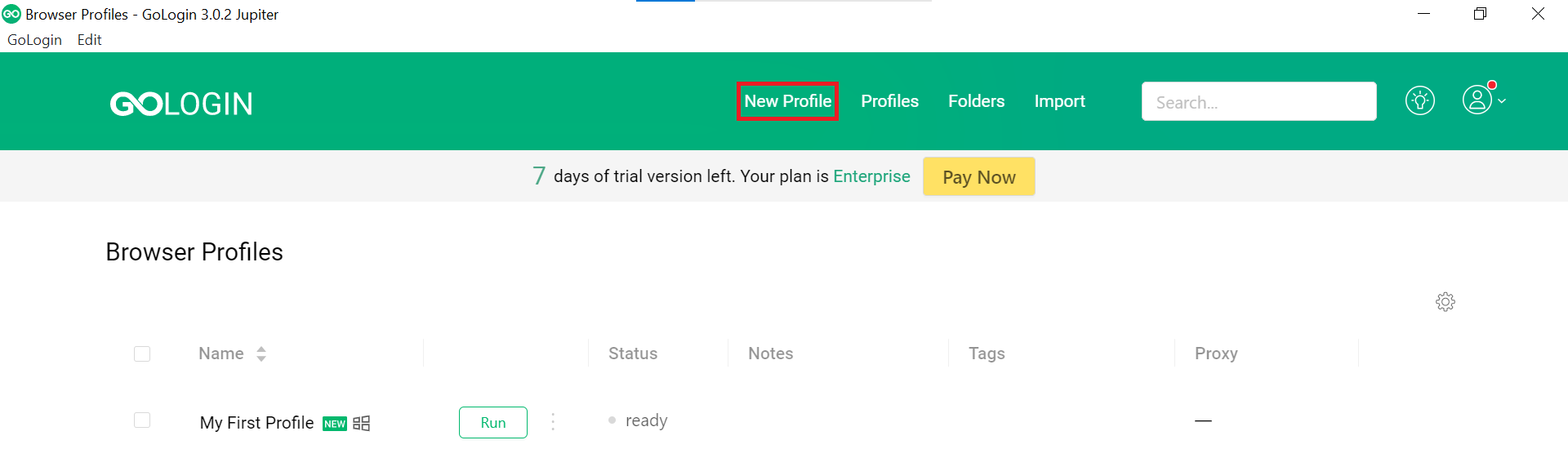 GoLogin